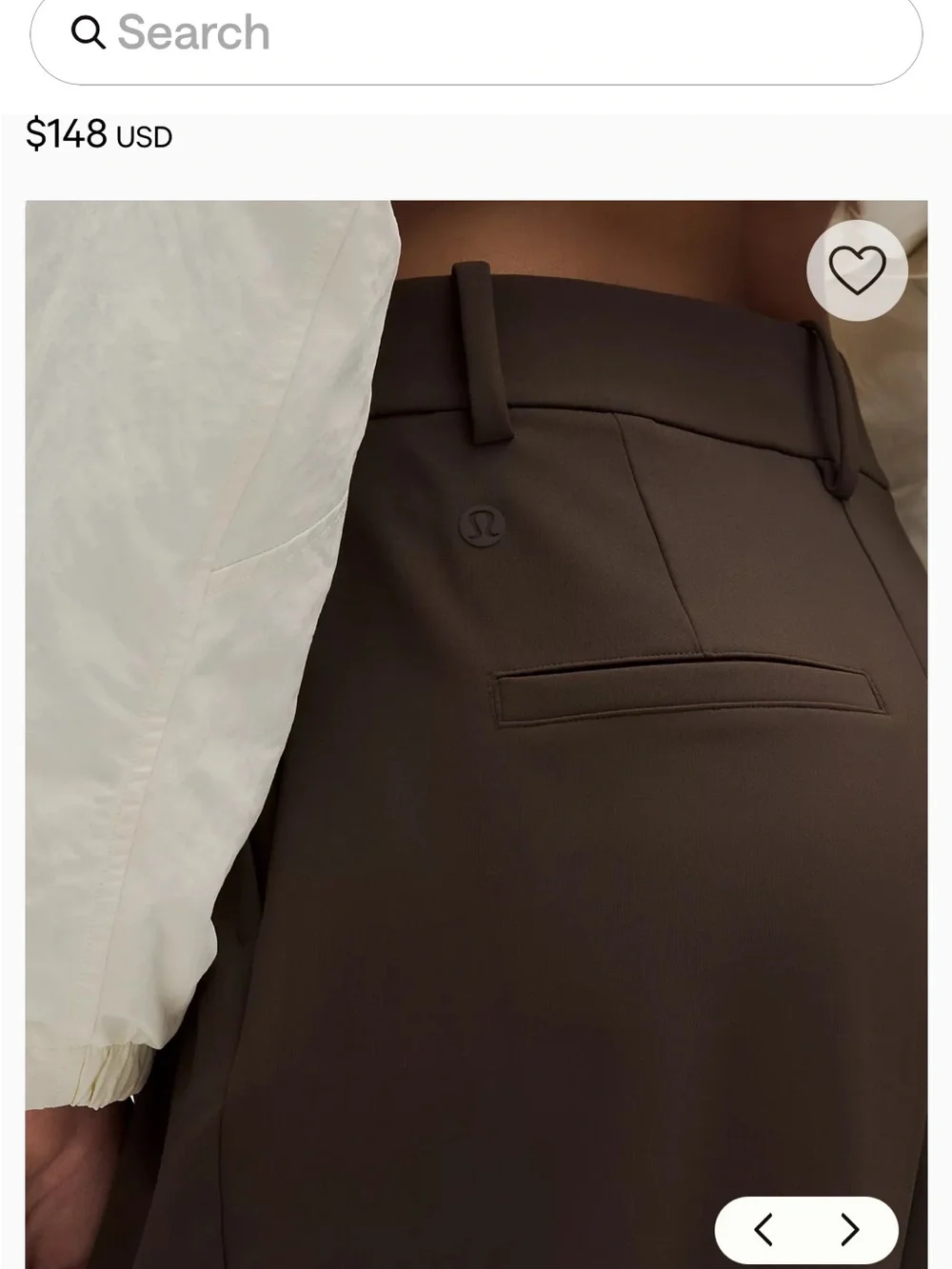 lululemon athletica high waisted trousers